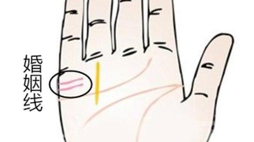 婚姻线有分叉的几种图解 婚姻线分叉图解