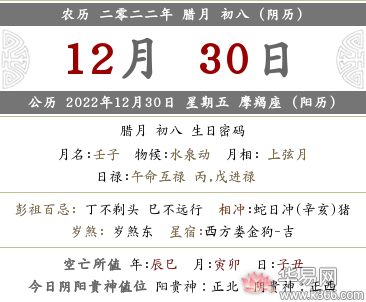 2022年农历十二月初八财神方位在哪？财神爷有什么寓意？